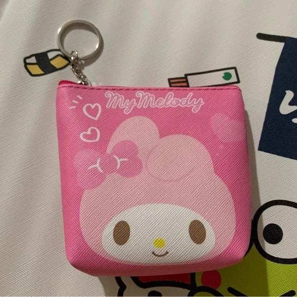 My Melody Double Sided Design Coin Purse - Picture 2 of 14